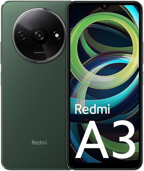 CELL XIAOMI REDMI A3 4GB RAM 128GB - GREEN (GLOBAL)