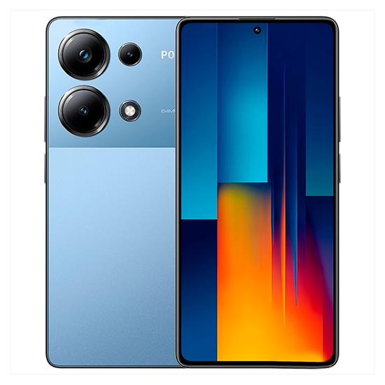 CELL XIAOMI POCO M6 PRO 4G 8GB RAM 256GB - BLUE (GLOBAL)