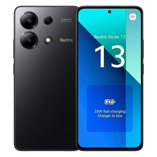 CELL XIAOMI REDMI NOTE 13 8GB RAM 256GB - PRETO (GLOBAL)